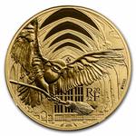 France / Gold Quarter Ounce 2022 Harry Potter - Hedwig - reverse photo
