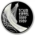 France / Platinum Half Ounce 1989 Eiffel Tower - reverse photo