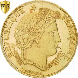 France / Five Francs Gold 1889 - obverse photo