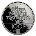 France / Palladium Half Ounce 1987 General Lafayette - reverse photo