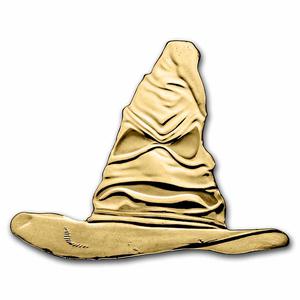 France / Gold Ounce 2022 Harry Potter - Sorting Hat - reverse photo