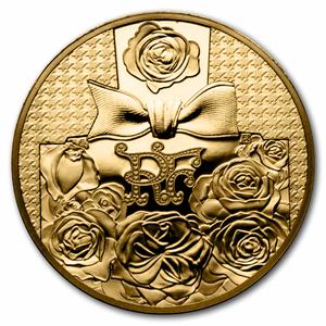 France / Gold Quarter Ounce 2021 Excellence - Dior - reverse photo