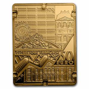 France / Gold Quarter Ounce 2023 Masterpieces of Museums - Vigee Le Brun - obverse photo