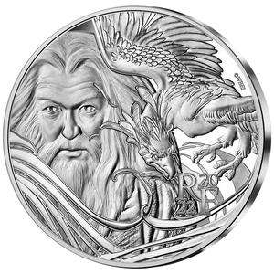 France / Ten Euro Silver 2022 Harry Potter - Fawkes the Phoenix - reverse photo