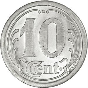 France / Ten Centimes Token 1922 Vimoutiers - reverse photo