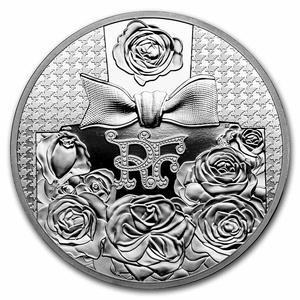 France / Silver Five Ounces 2021 Excellence - Dior - reverse photo