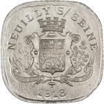 France / Twenty Centimes Token 1918 Neuilly-sur-Seine - obverse photo
