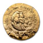 France / Gold Quarter Ounce 2019 Marie Curie - reverse photo