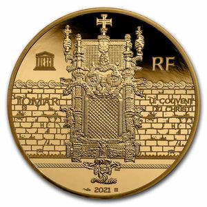 France / Gold Ounce 2021 Magellan and the Manueline Age - reverse photo