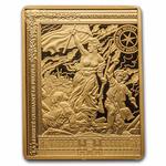 France / Gold Quarter Ounce 2023 Masterpieces of Museums - Delacroix - reverse photo