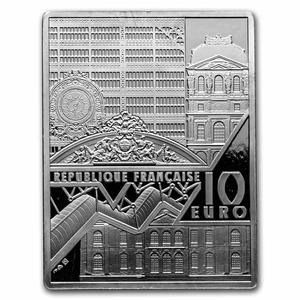 France / Ten Euro Silver 2022 Masterpieces of Museums - The Water Lily Pond - obverse photo