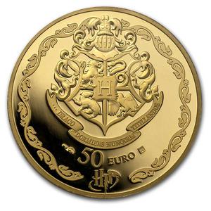 France / Gold Quarter Ounce 2021 Harry Potter and Dumbledore - obverse photo