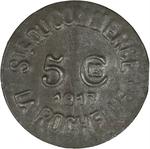 France / Five Centimes Token 1917 La Rochelle - obverse photo