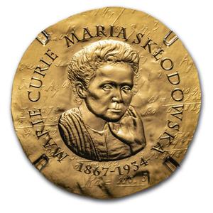 France / Gold Quarter Ounce 2019 Marie Curie - obverse photo