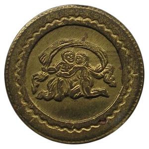 France, First Republic / Jeton 5 Centimes Lovers - reverse photo
