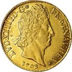 Double Louis d'Or 1703: Photo Coin, France, Kingdom of, Double Louis d'Or 1703 / thumbnail