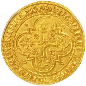France, Kingdom of / Masse d'Or of King Philippe IV - reverse photo