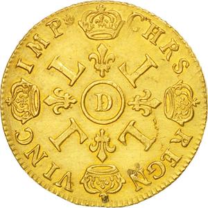 France, Kingdom of / Double Louis d'Or 1698 - reverse photo