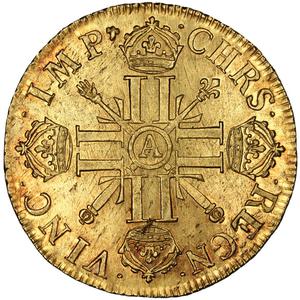France, Kingdom of / Double Louis d'Or 1702 - reverse photo