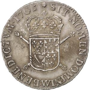 France, Kingdom of / Half Ecu 1705 - reverse photo