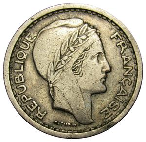 Algeria, French / Twenty Francs 1949 - reverse photo