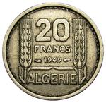 Twenty Francs 1949: Photo Coin, Algeria, French, Twenty Francs 1949 / thumbnail