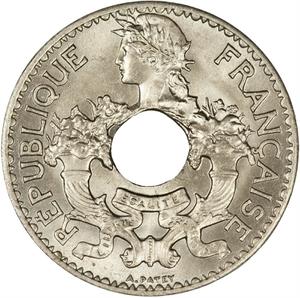 French Indochina / Five Centimes 1939 - obverse photo