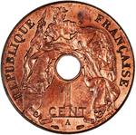 One Cent 1939: Photo Coin, French Indochina, One Cent 1939 / thumbnail
