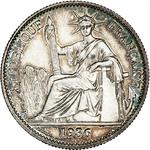 Fifty Cents 1936: Photo Coin, French Indochina, Fifty Cents 1936 / thumbnail