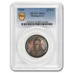 Five Francs 1895: Photo Coin, Madagascar, French, Five Francs 1895 / thumbnail