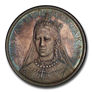 Madagascar, French / Five Francs 1895 - obverse photo