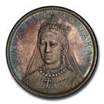 Five Francs 1895: Photo Coin, Madagascar, French, Five Francs 1895 / thumbnail
