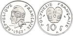 Ten Francs 1967 Essai: Photo Coin, French Polynesia, Ten Francs 1967 Essai / thumbnail