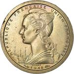 One Franc 1948 Essai: Photo Coin, French Somaliland, One Franc 1948 Essai / thumbnail