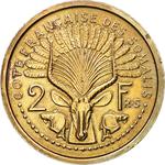 Two Francs 1948 Essai: Photo Coin, French Somaliland, Two Francs 1948 Essai Copper-nickel / thumbnail