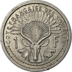 French Somaliland / One Franc 1959 - reverse photo