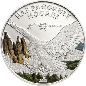 Gabon / One Thousand Francs 2013 Eagle - reverse photo