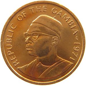 Gambia / Five Bututs 1971 - obverse photo