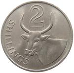 Two Shillings 1966: Photo Coin, Gambia, Two Shillings 1966 / thumbnail
