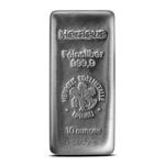 Silver Ten Ounces Bar - Heraeus, Cast: Photo Coin, Germany, Silver Ten Ounces Bar - Heraeus / thumbnail