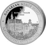 Germany / Silver Kilo Round 2025 Bavarian Thaler - reverse photo