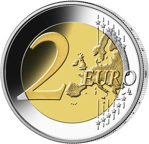 Germany / Two Euro 2025 German Unity - reverse photo