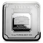 Silver Ten Ounces Bar - Geiger, Square: Photo Coin, Germany, Silver Ten Ounces Bar - Geiger, Square / thumbnail