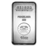 Germany / Silver Ten Ounces Bar - Geiger - reverse photo