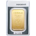 Gold Fifty Grams Bar - Heraeus: Photo Coin, Germany, Gold Fifty Grams Bar- Heraeus / thumbnail