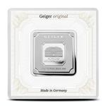 Silver Fifty Grams Bar - Geiger, Square: Photo Coin, Germany, Silver Fifty Grams Bar - Geiger, Square / thumbnail