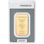 Gold Ounce Bar - Heraeus: Photo Coin, Germany, Gold Ounce Bar - Heraeus / thumbnail