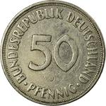Germany / Fifty Pfennigs 1973 - reverse photo
