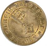 Notgeld Two Pfennig 1924 Bremen: Photo Coin, Germany, Notgeld Two Pfennig 1924 Bremen / thumbnail