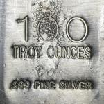 Silver One Hundred Ounces Bar - Heraeus, Cast: Photo Coin, Germany, Silver One Hundred Ounces Bar - Heraeus, Cast / thumbnail